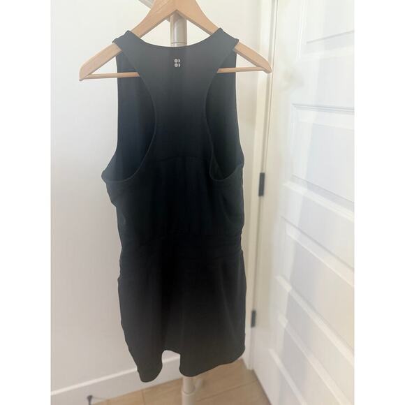 Sweaty Betty Gaia Yoga Dress Black‎ Size Medium - Picture 10 of 13